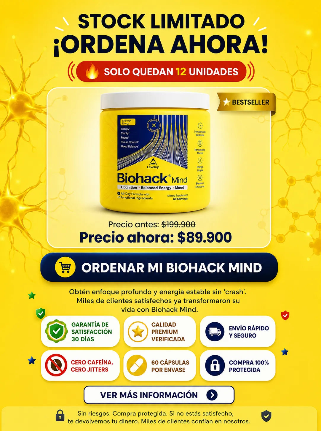 Biohack Mind | Suplemento 100% natural☘️