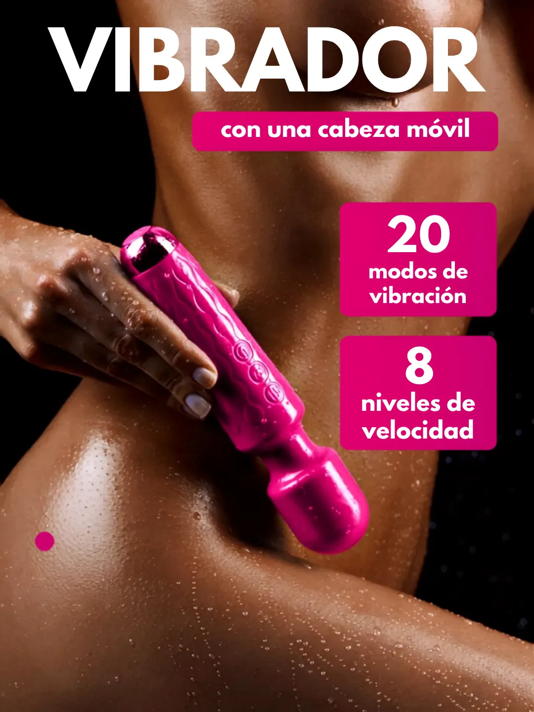 Vibrador estimulador de Clitorís y punto G💦
