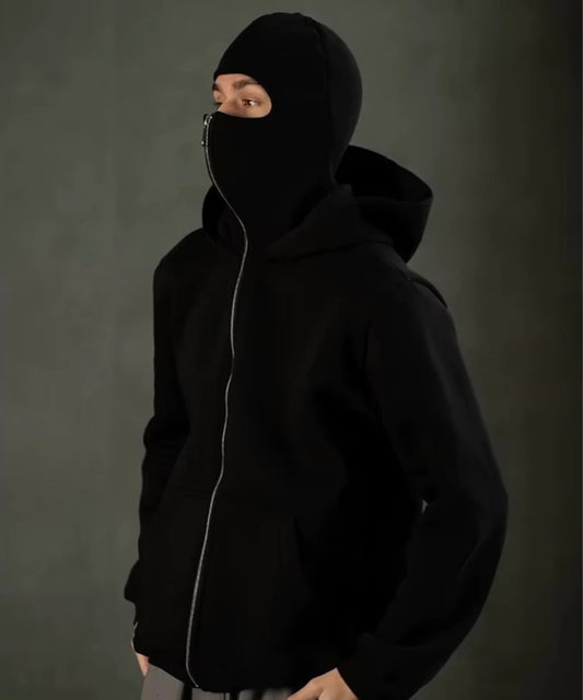Sudadera con capucha y cremallera Ninja