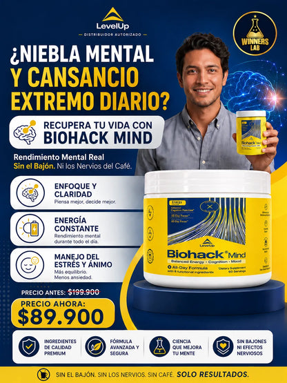 Biohack Mind | Suplemento 100% natural☘️
