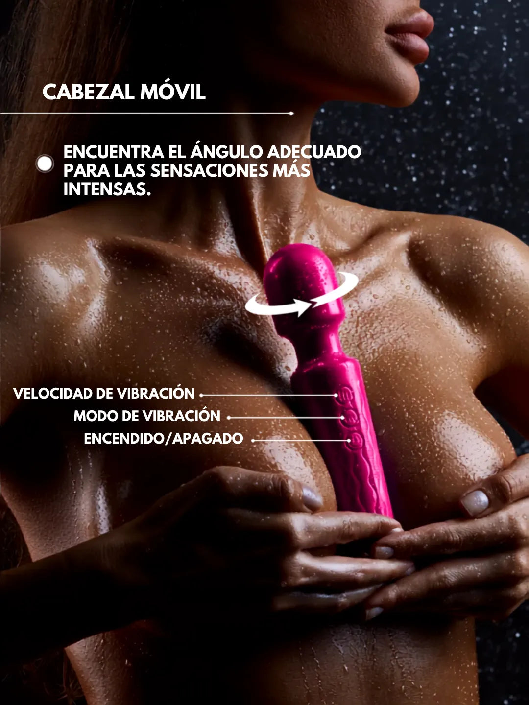 Vibrador estimulador de Clitorís y punto G💦