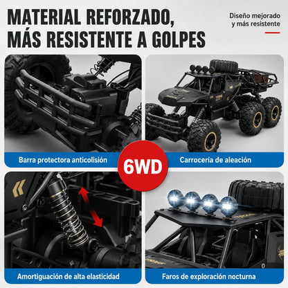 Carro Monster 6x6 a Control Remoto🎁