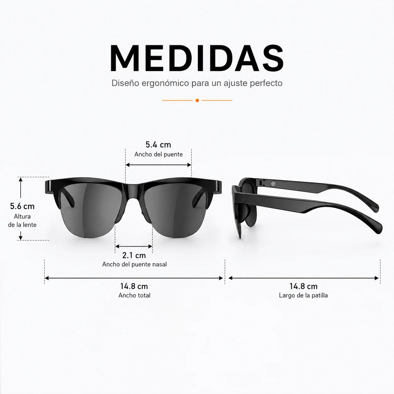 SmartVision Air | Gafas Inteligentes Bluetooth😎