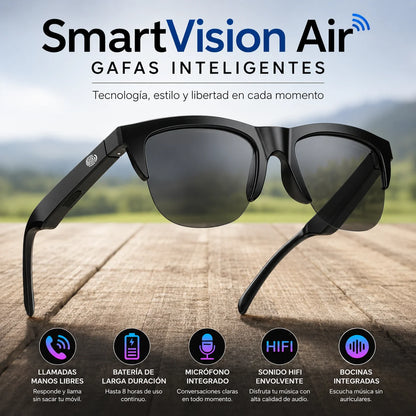 SmartVision Air | Gafas Inteligentes Bluetooth😎