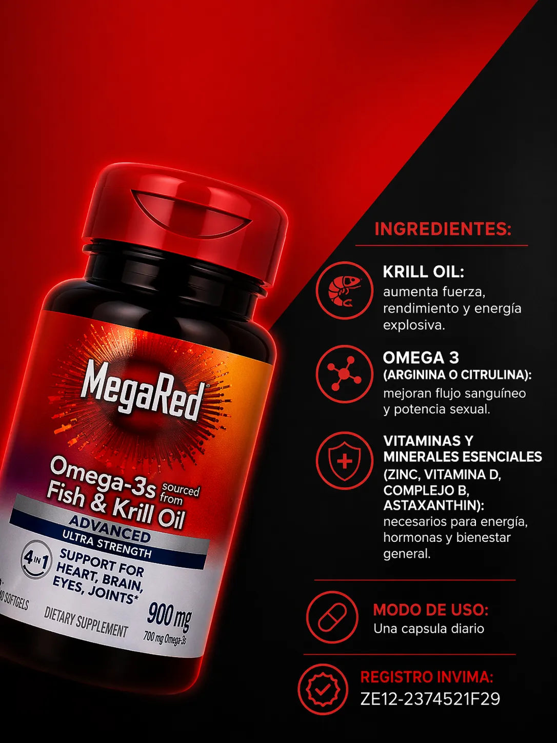 Megared - Suplemento Masculino